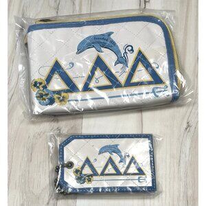 RED'S RABBIT Double D Ranch DELTA DELTA DELTA Sorority WRISTLET & LUGGAGE TAG